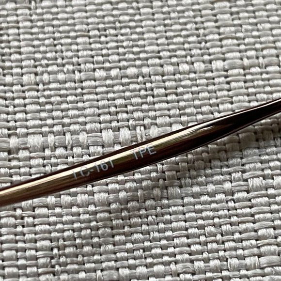 Vintage Liz Claiborne Eyeglasses Bronze Tone Glasses Frame 48[]20 LC-161 TPE - Picture 9 of 12